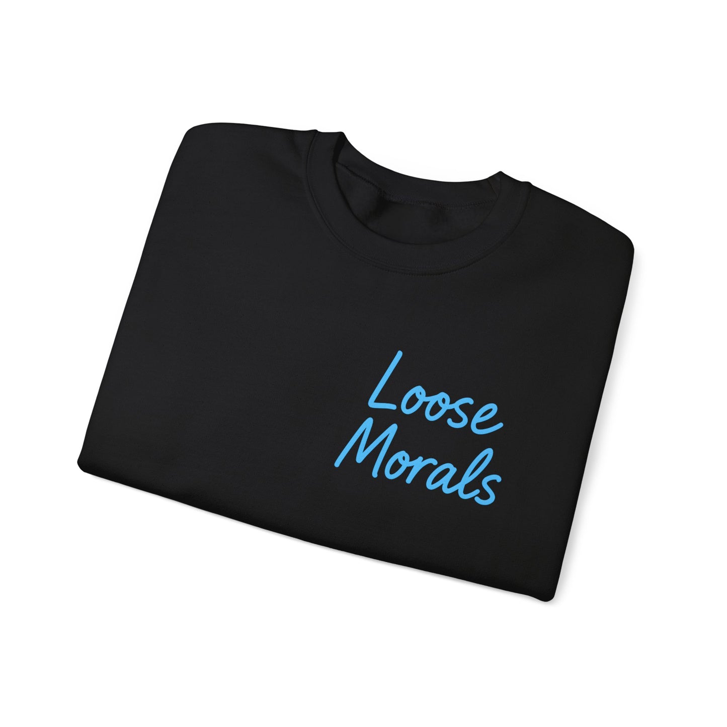 Men's Scribbly Loose Morals Crewneck Sweatshirt